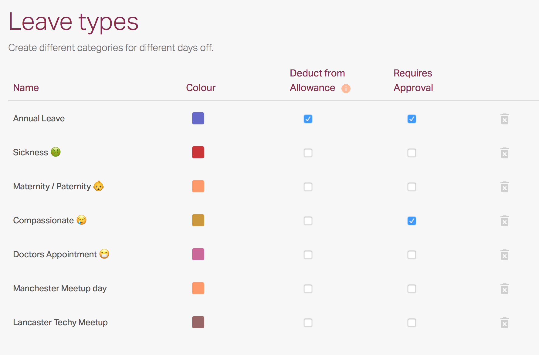 setting-different-types-of-leave-timetastic-help-centre-and-setup